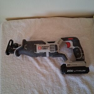 Porter Cable 20v Reciprocating Saw W 1 Battery Pre-Owned Tested Working